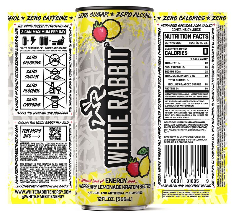 White Rabbit Raspberry lemonade