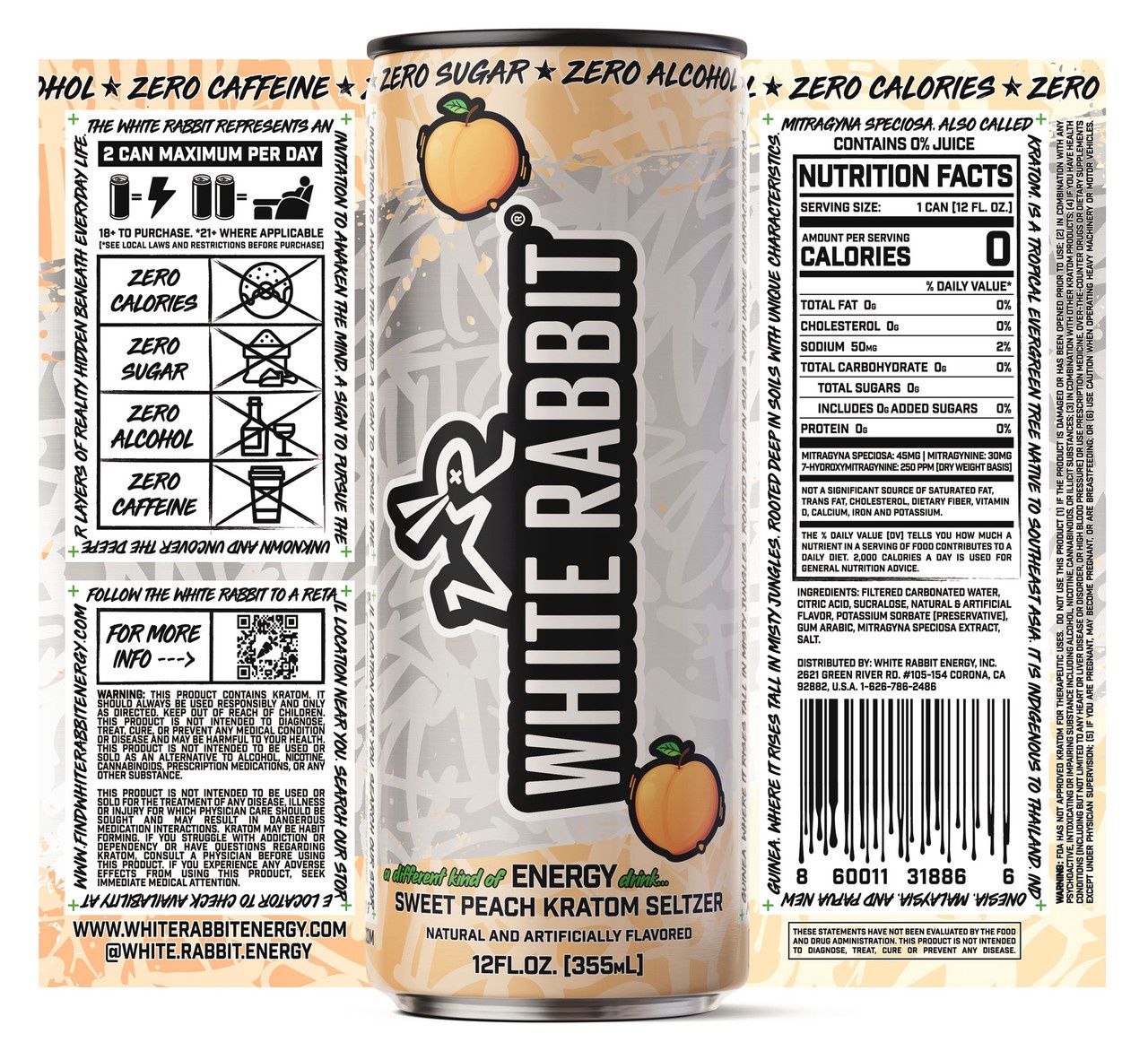 White Rabbit Sweet Peach