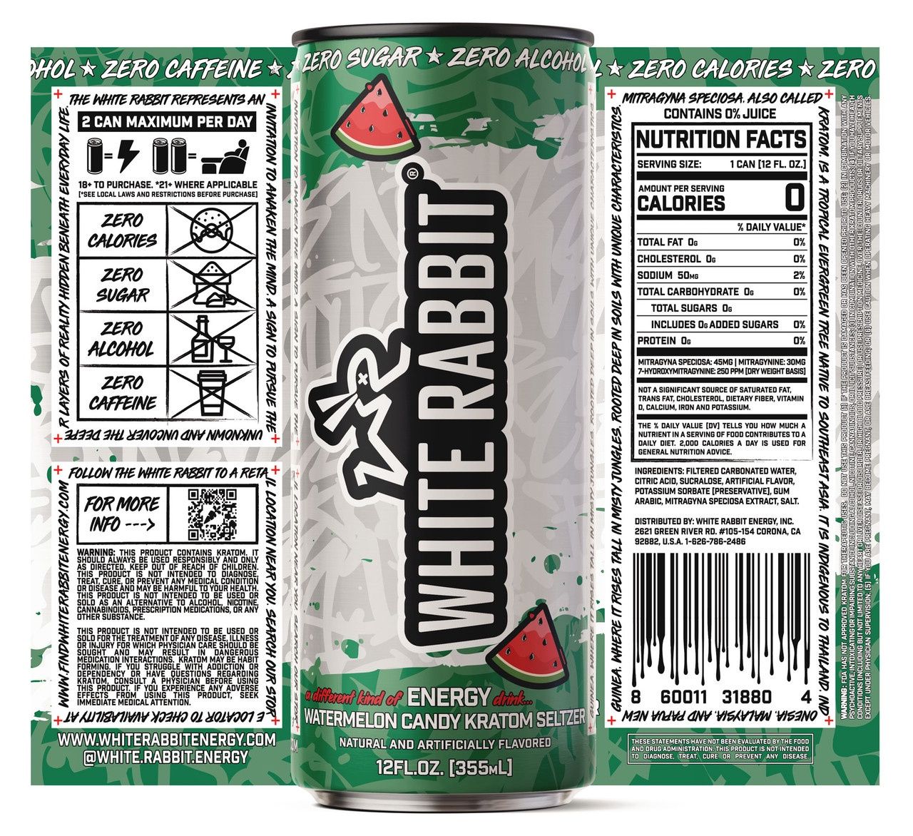 White Rabbit Watermelon Candy