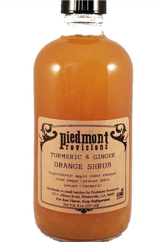 Turmeric &amp; Ginger Orange Shrub