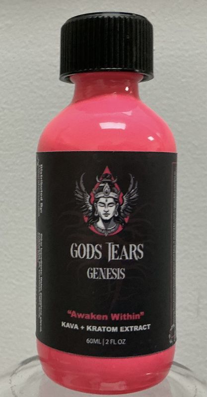 Gods Tears Genesis pink bottle 2oz