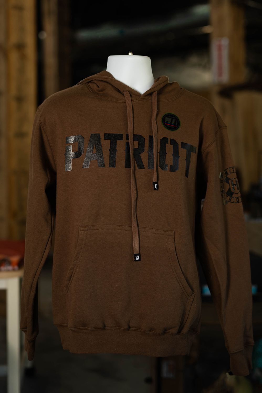 Howitzer Brown Patriot Hoodie