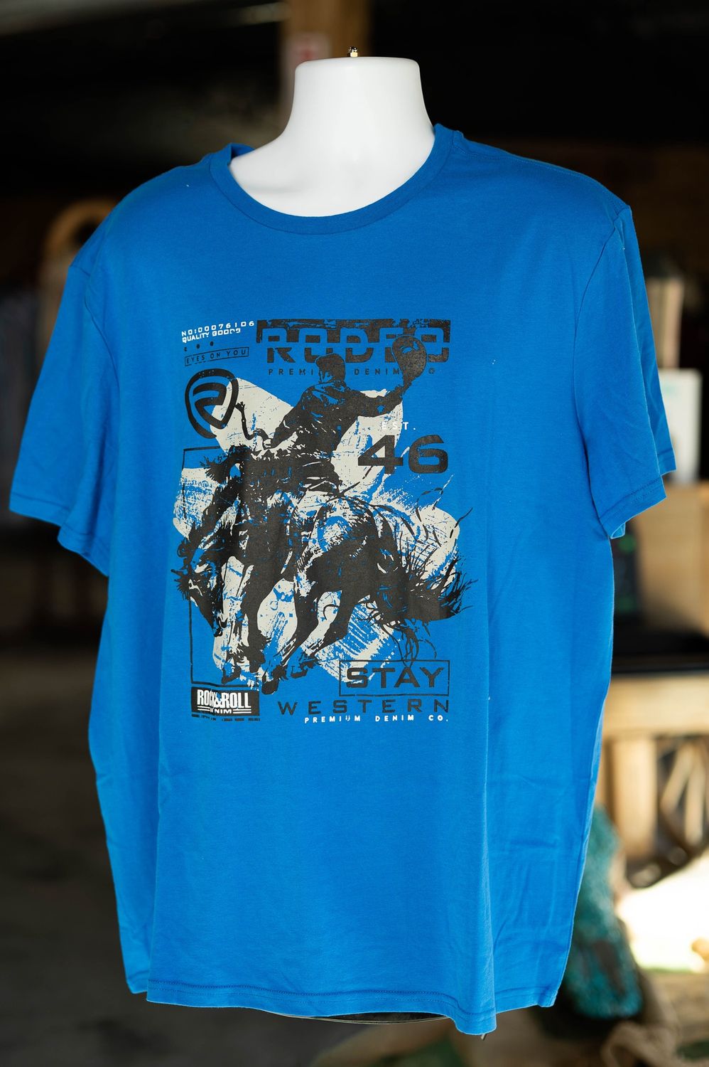 Rock &amp; Roll Stay Western Graphic Tee