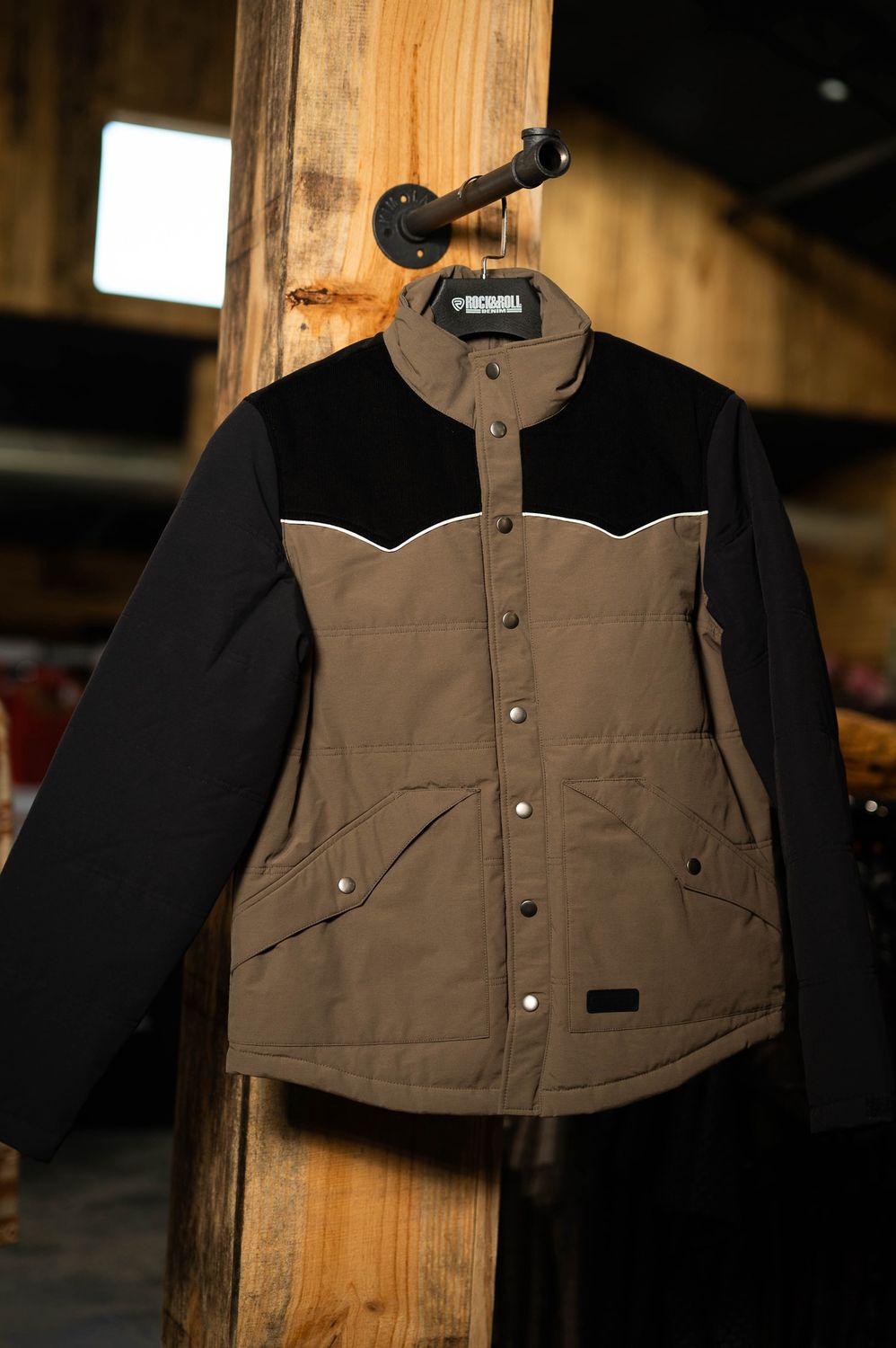 Rock &amp; Roll Men&#39;s Vintage 45 Outerwear Jacket