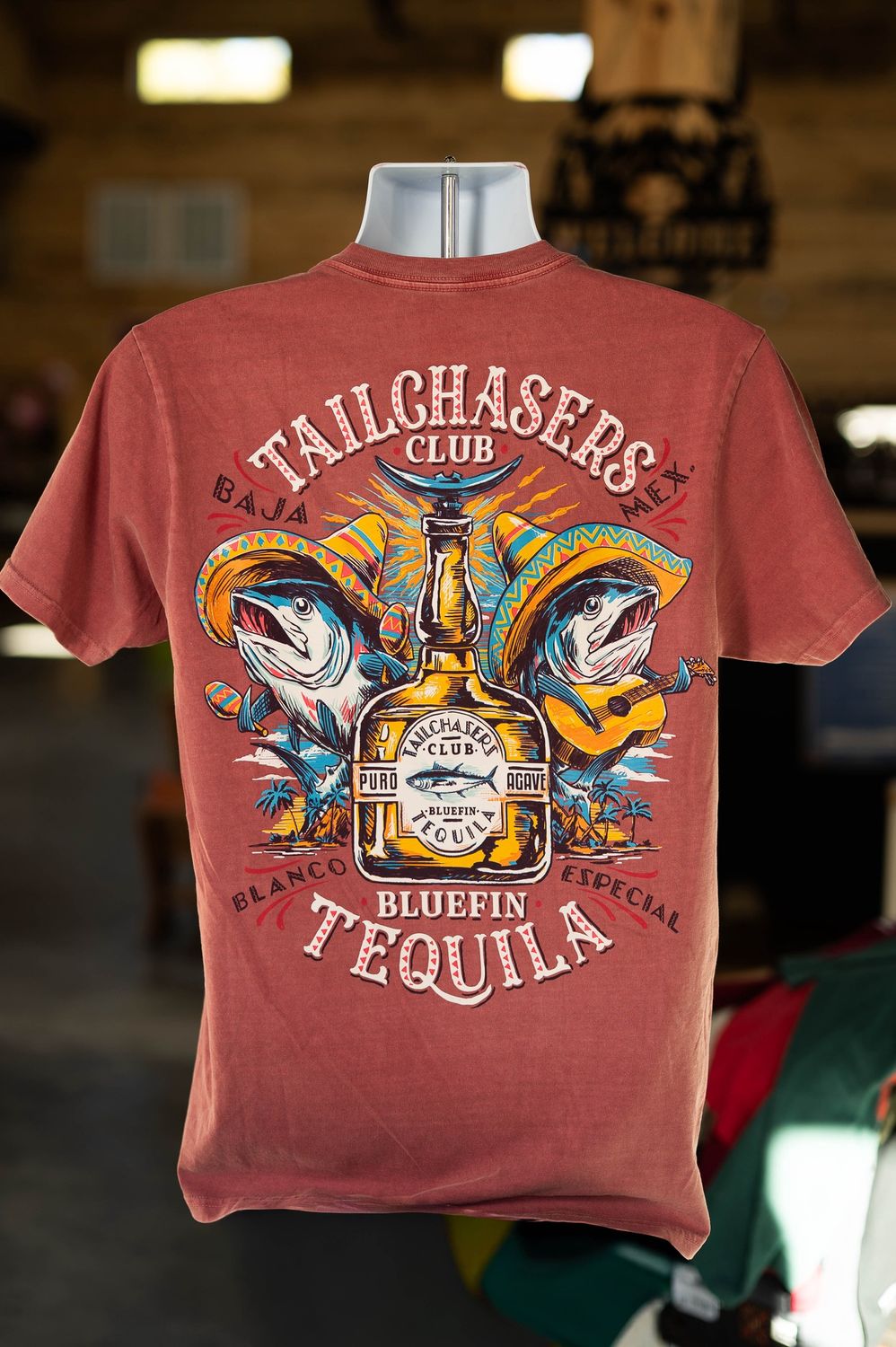Men&#39;s Tail Chasers Bluefin Tequila Tee