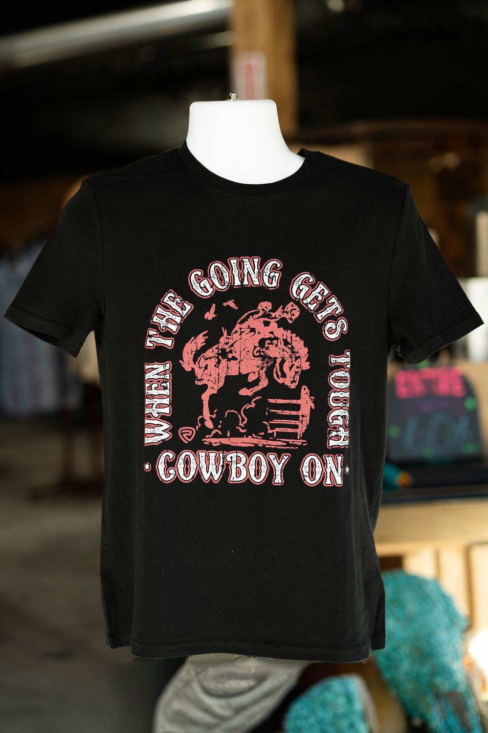 Rock&amp;Roll Cowboy On Tee