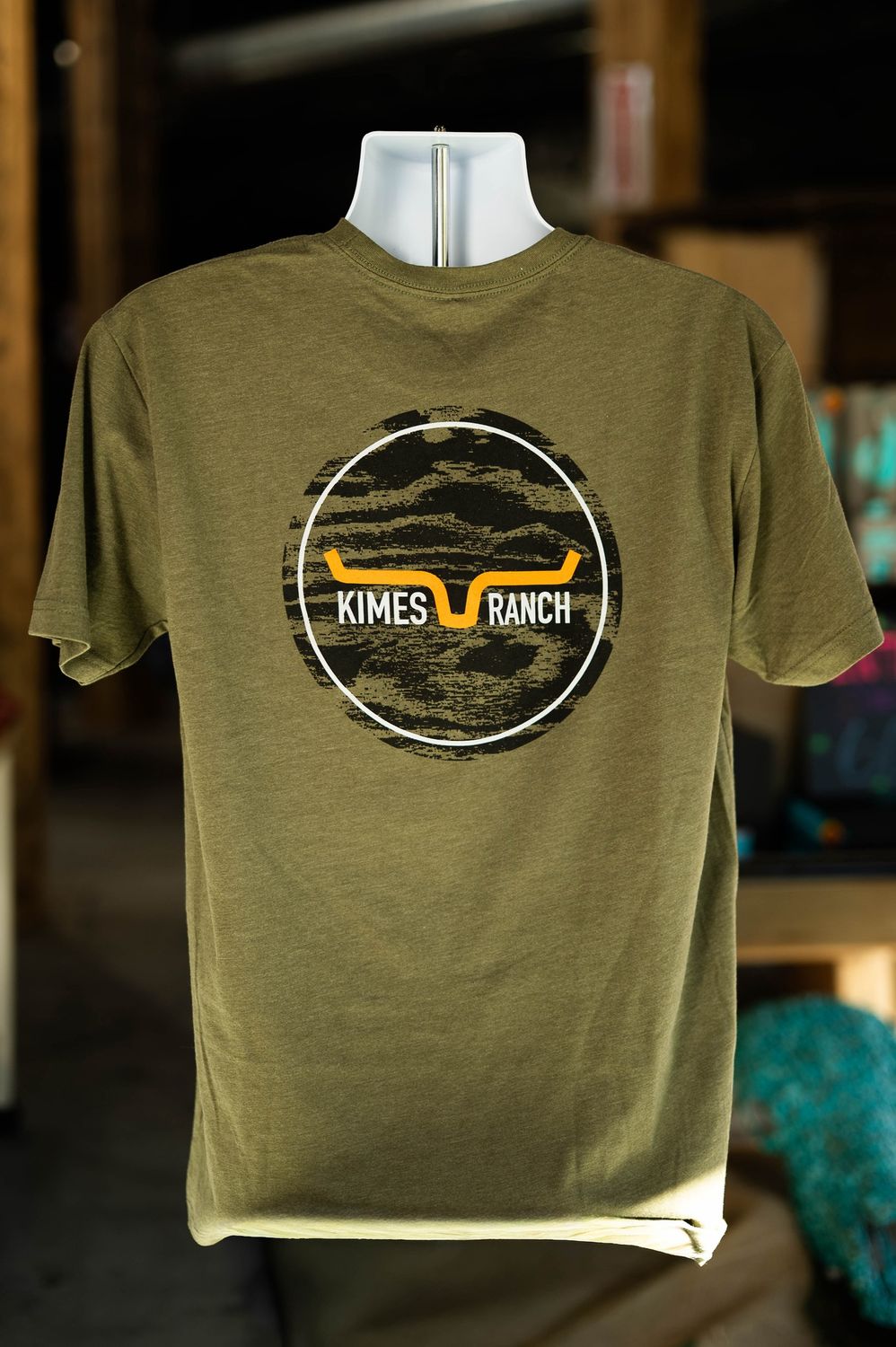 Kimes Ranch Men’s Woody Logo Tee