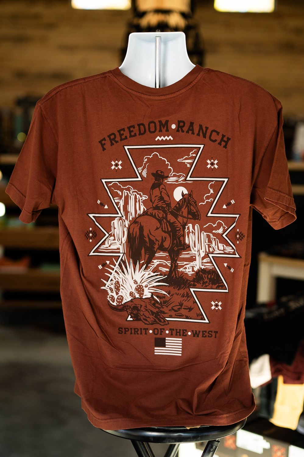 Freedom Ranch Men’s Vaquero Logo Tee