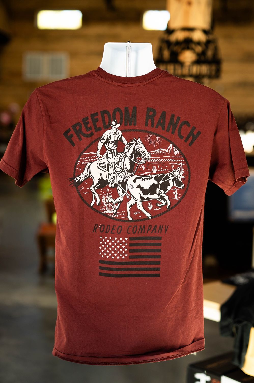 Freedom Ranch Men’s TradeMark Logo Tee