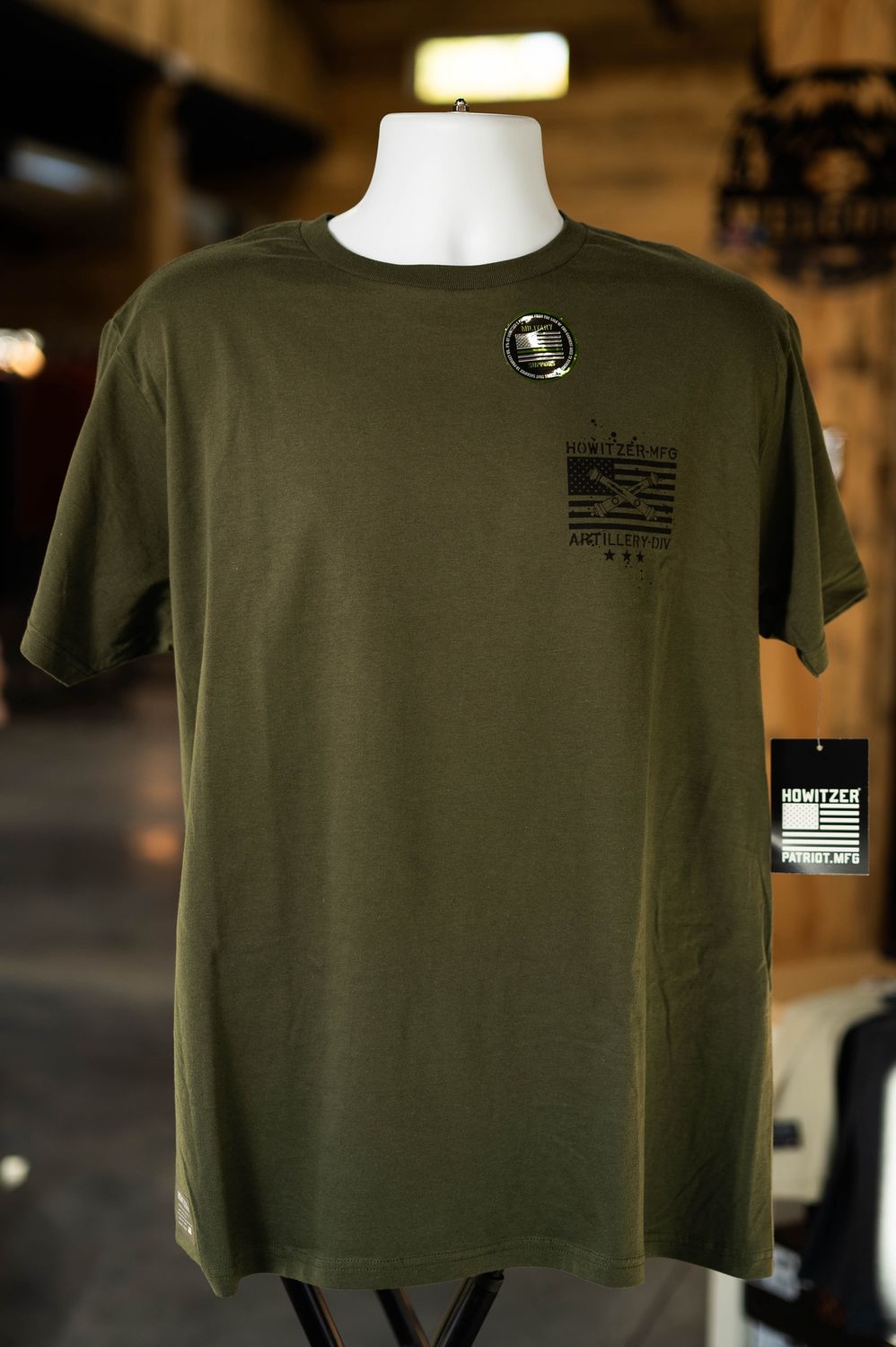 Howitzer Men’s Artillery Division Logo Tee