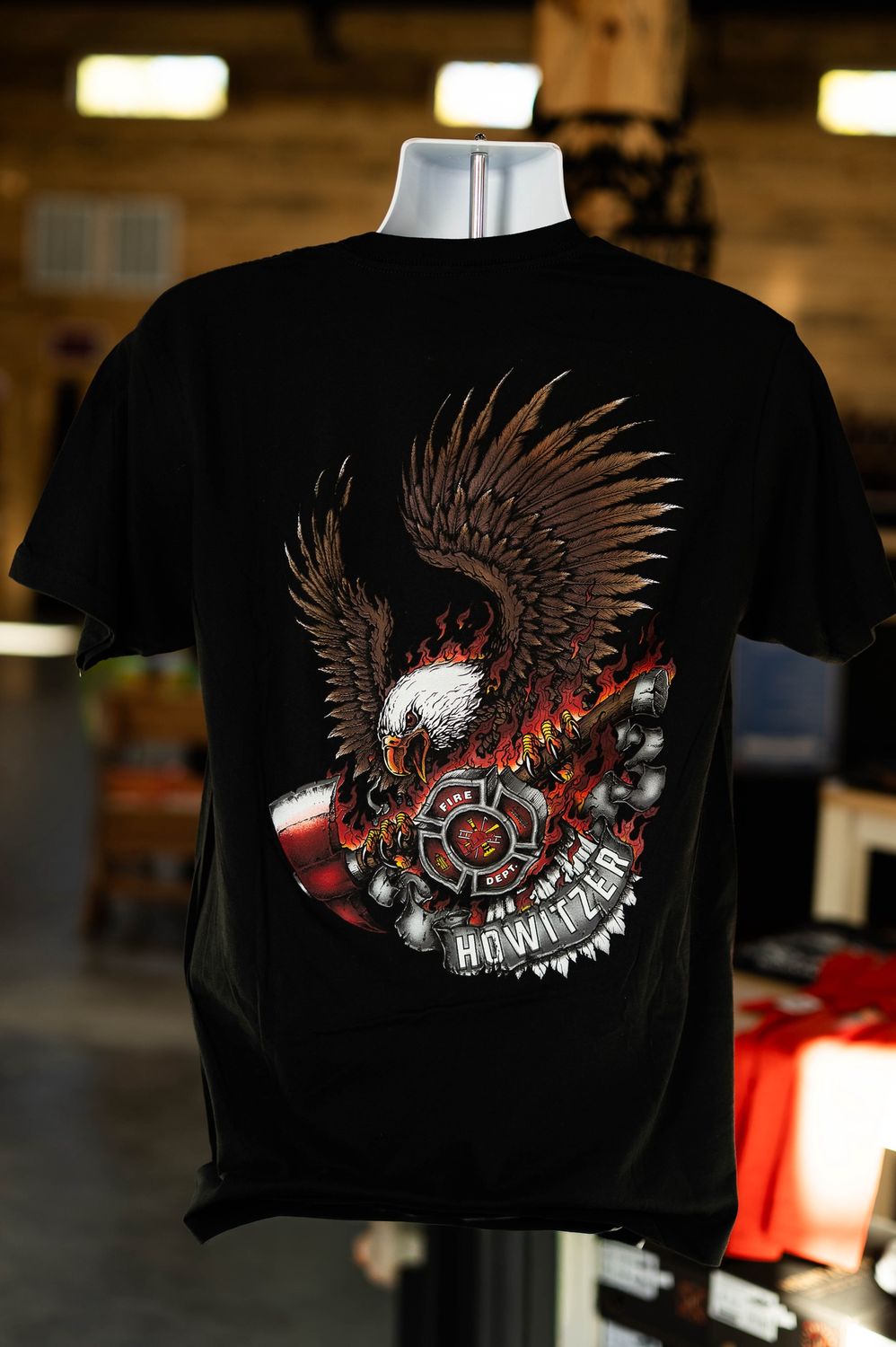 Howitzer Men’s Fire Eagle Logo Tee