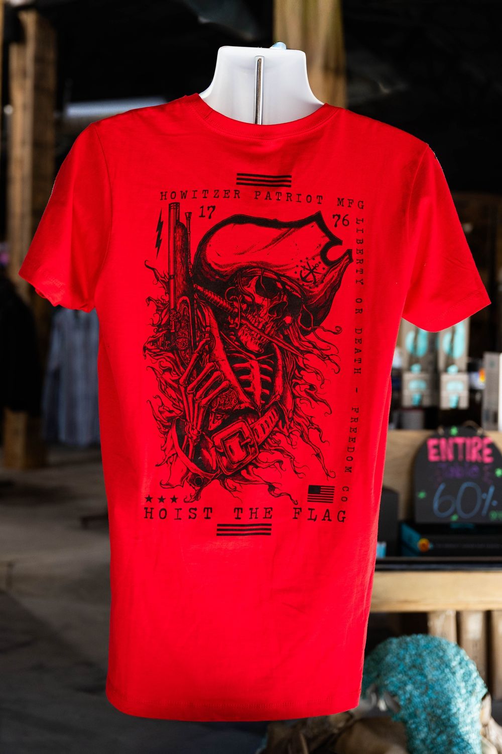 Howitzer Men's Hoist the Flag tee