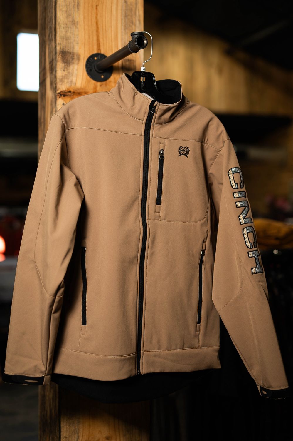 Cinch logo concealed carry jacket
