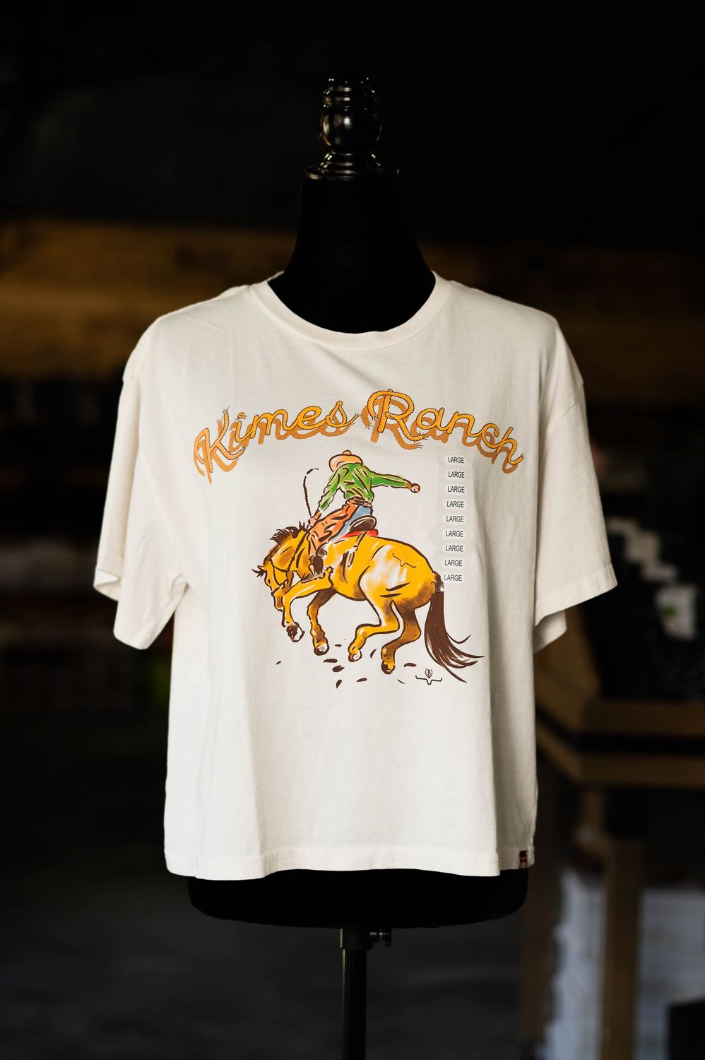 Kimes Ranch Women&#39;s Lucky Rodeo Cropped Tee