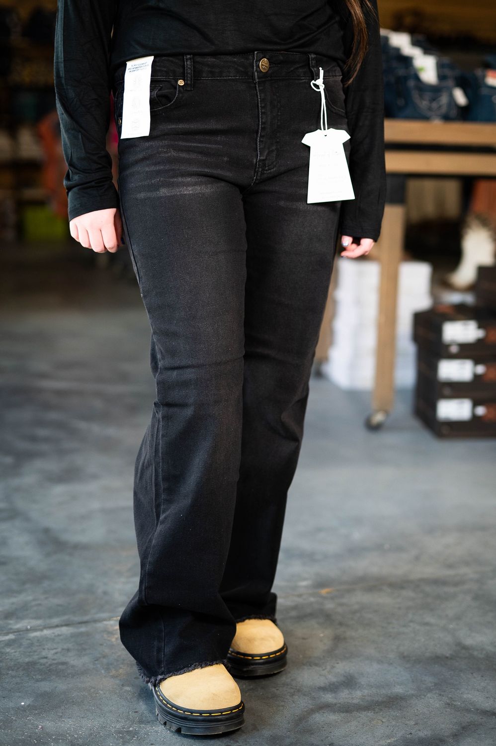 Heart of price women’s black pants