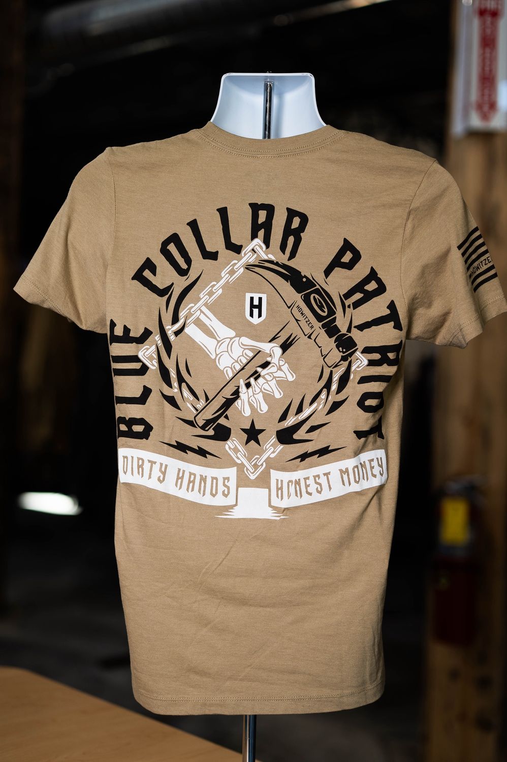 Freedom Ranch men’s hammered tee