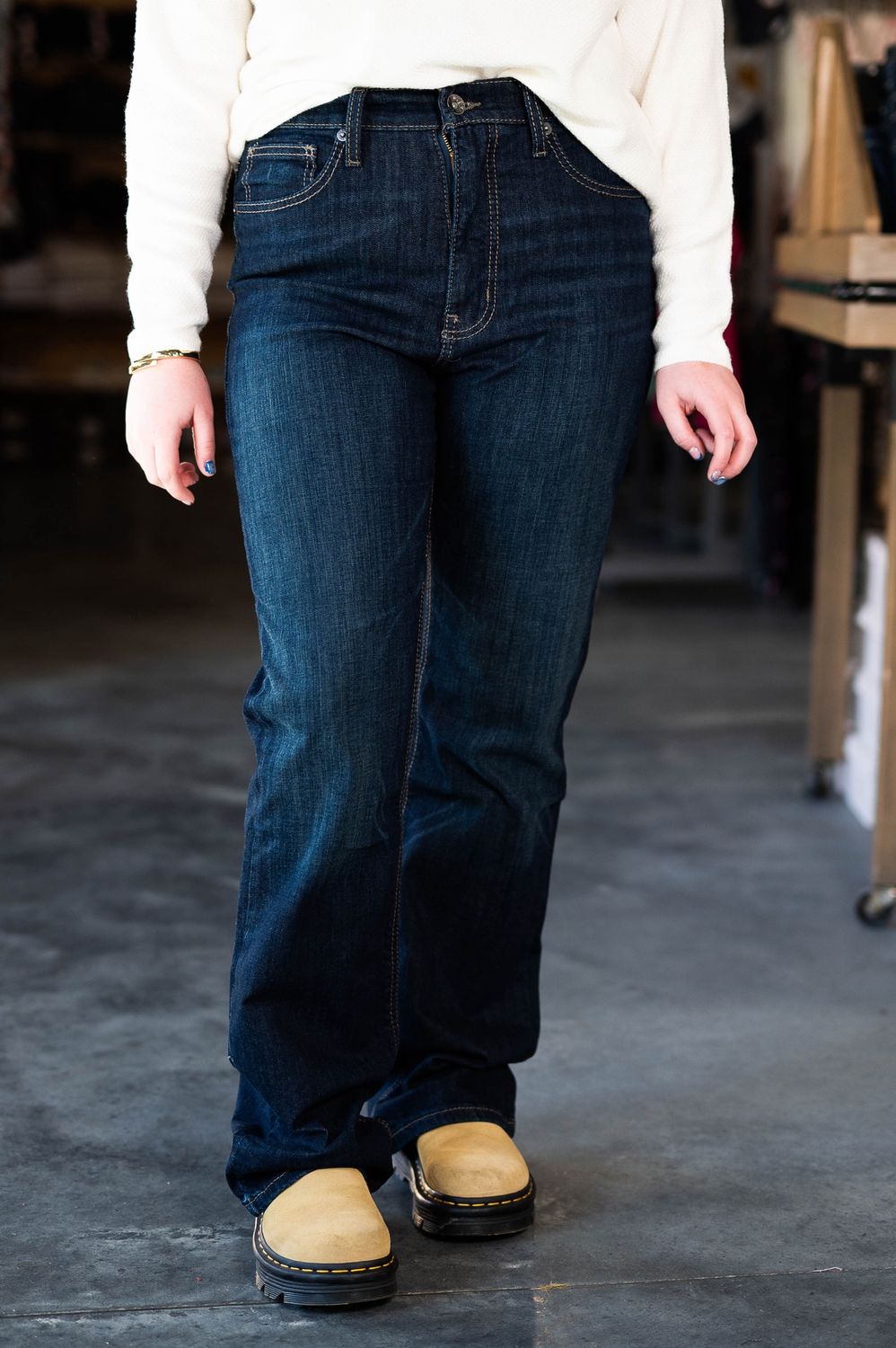 Women's Sky-Rise Boot Cut Skylar jeans