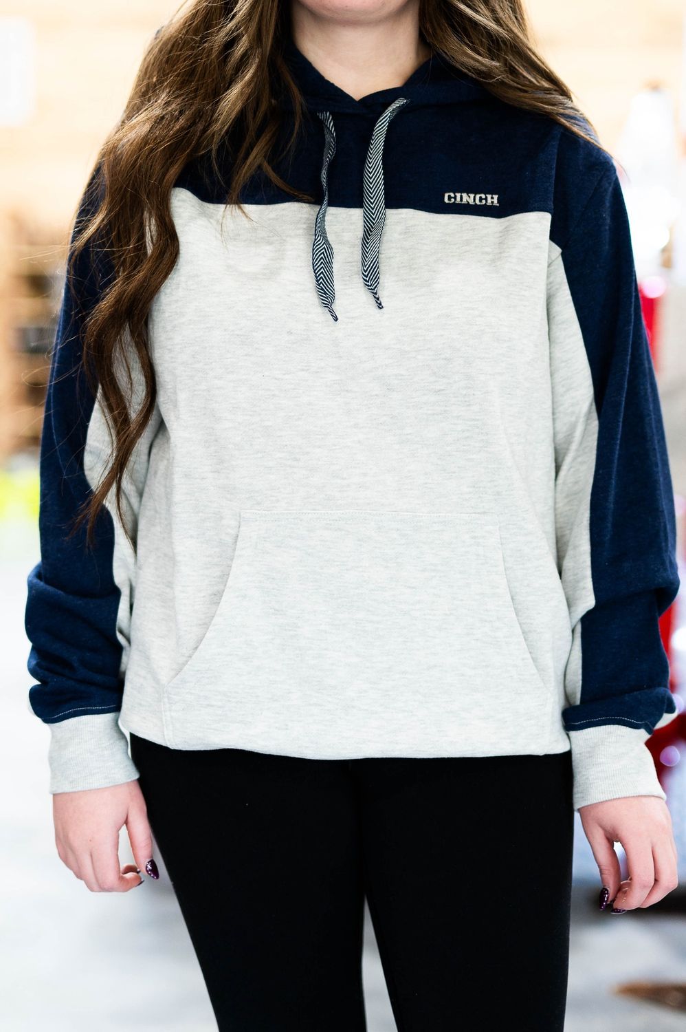 Women’s Cinch Color Block Fleece Hoodie
