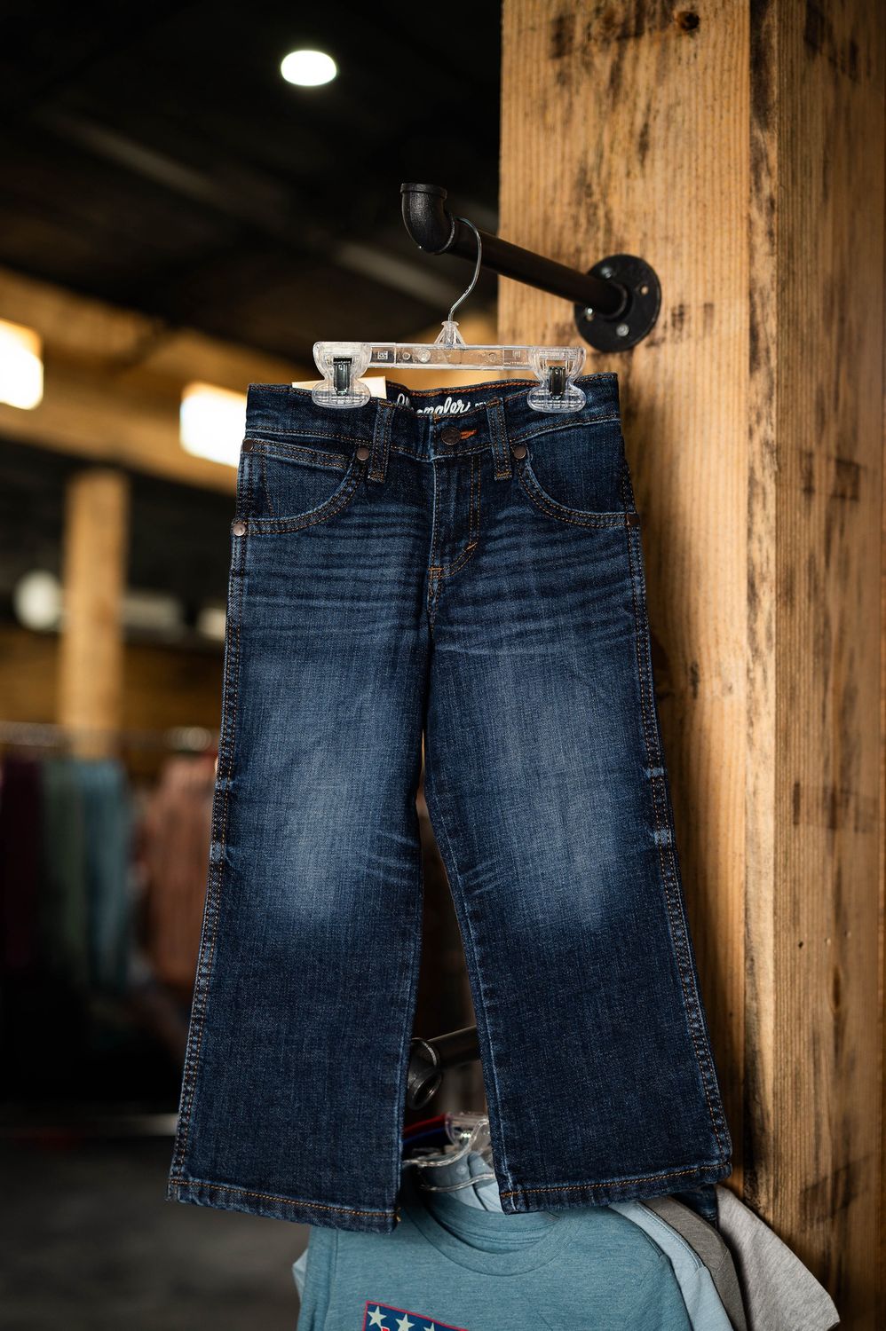 Wrangler Boys Retro Relaxed Boot Jeans