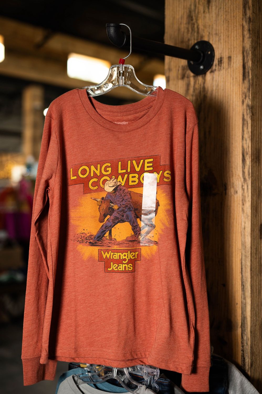 Wrangler Boys Long Live Long Sleeve
