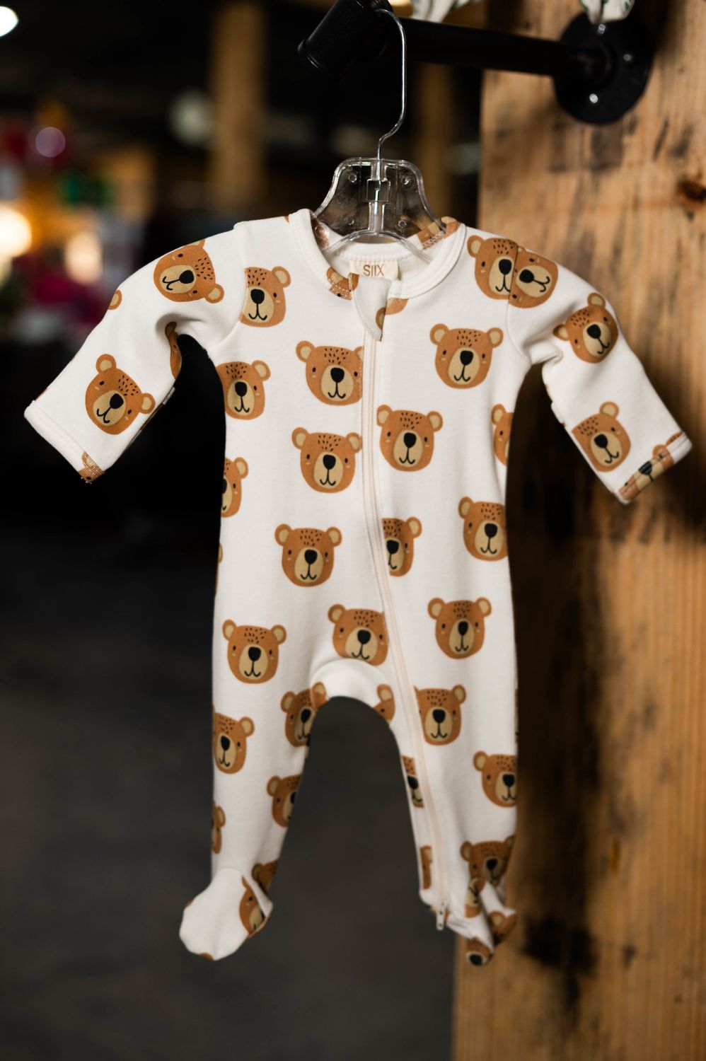 SIIX Little Boy teddy bear onesie