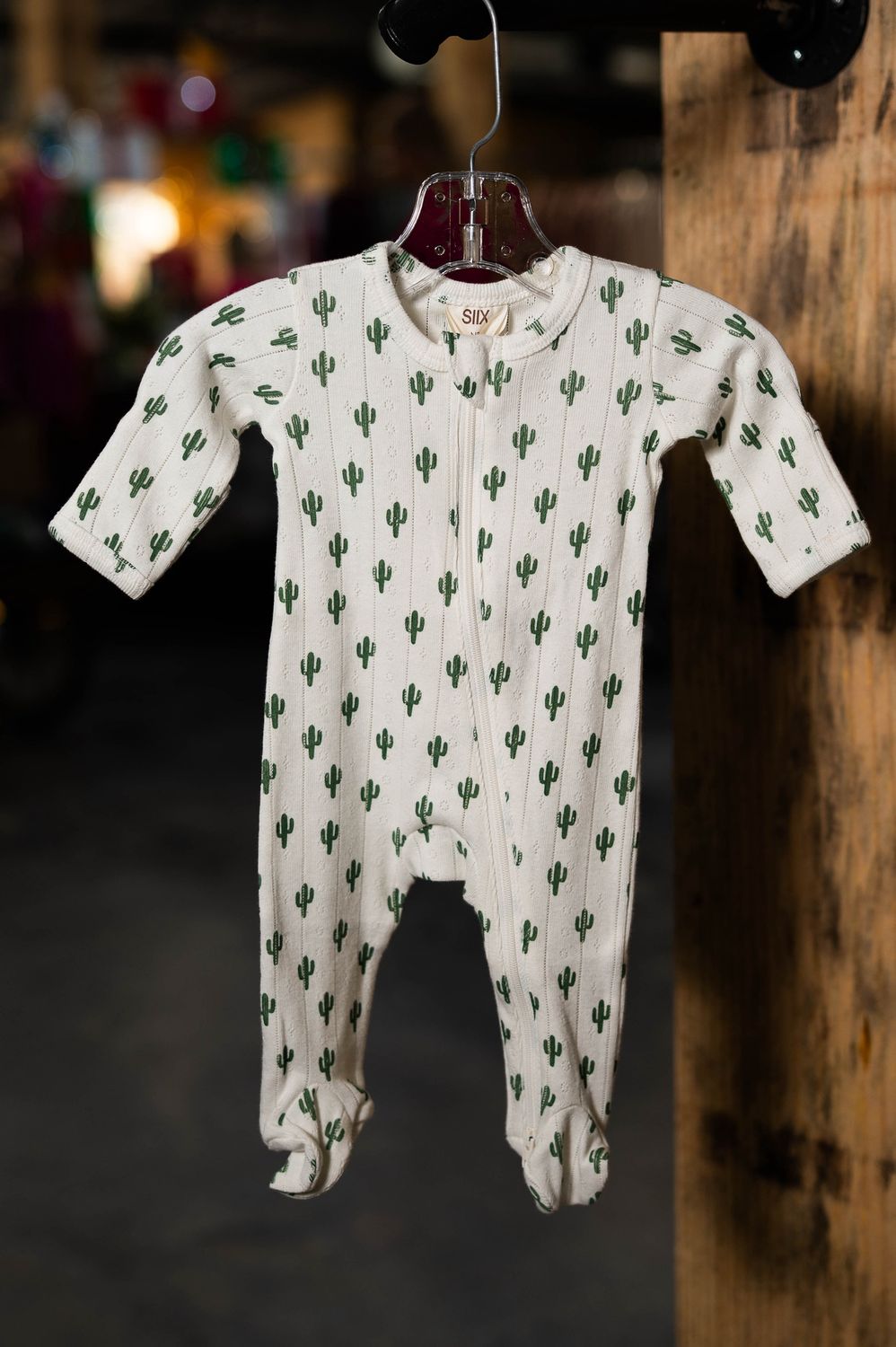 SIIX baby boy cactus onesie