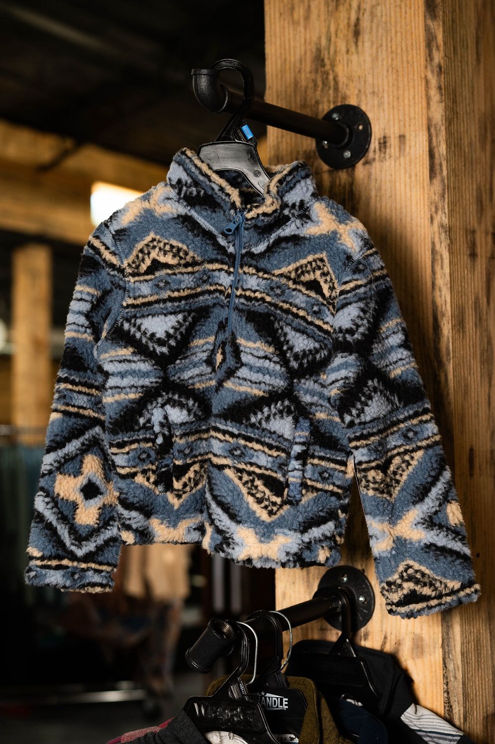 Wrangler Boys Quarter Zip Pullover