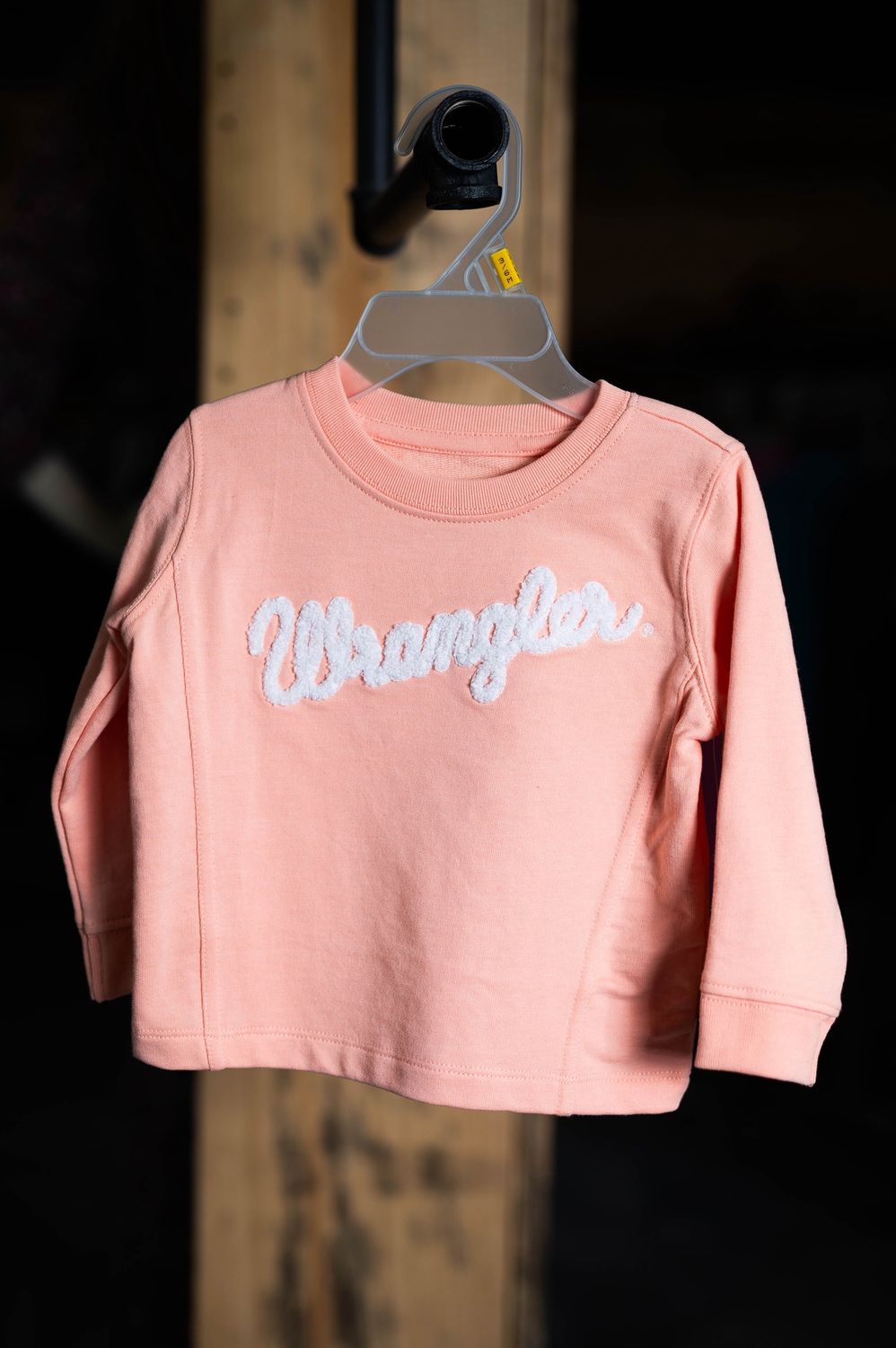 baby girl wrangler coral shirt