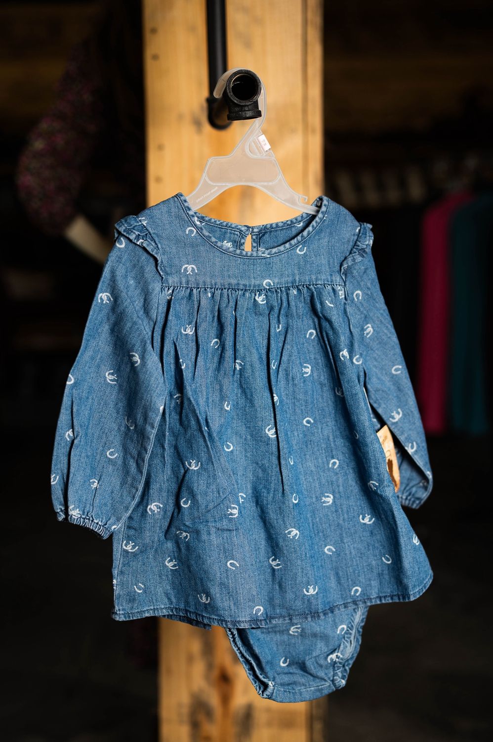 Wrangler Baby Girls Denim Trapeze Dress