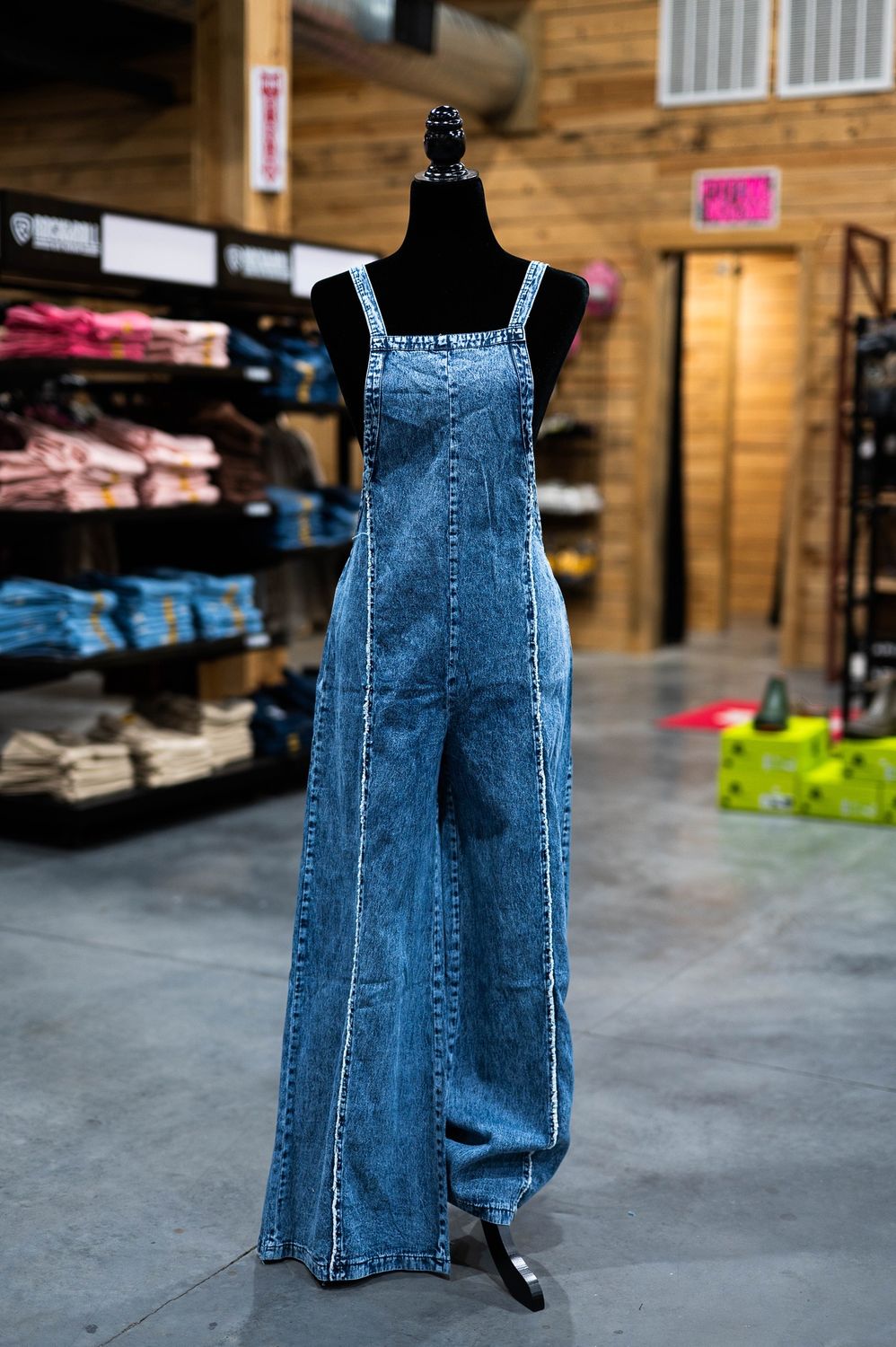 Women’s denim jumpsuit