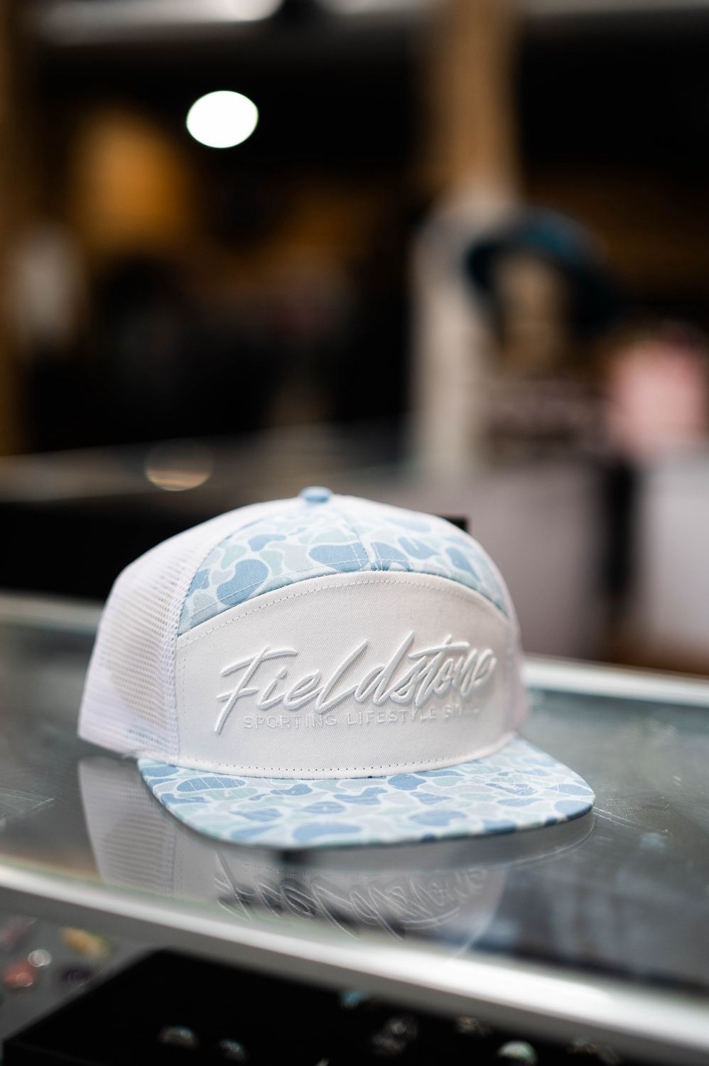 Fieldstone hat Blue camo