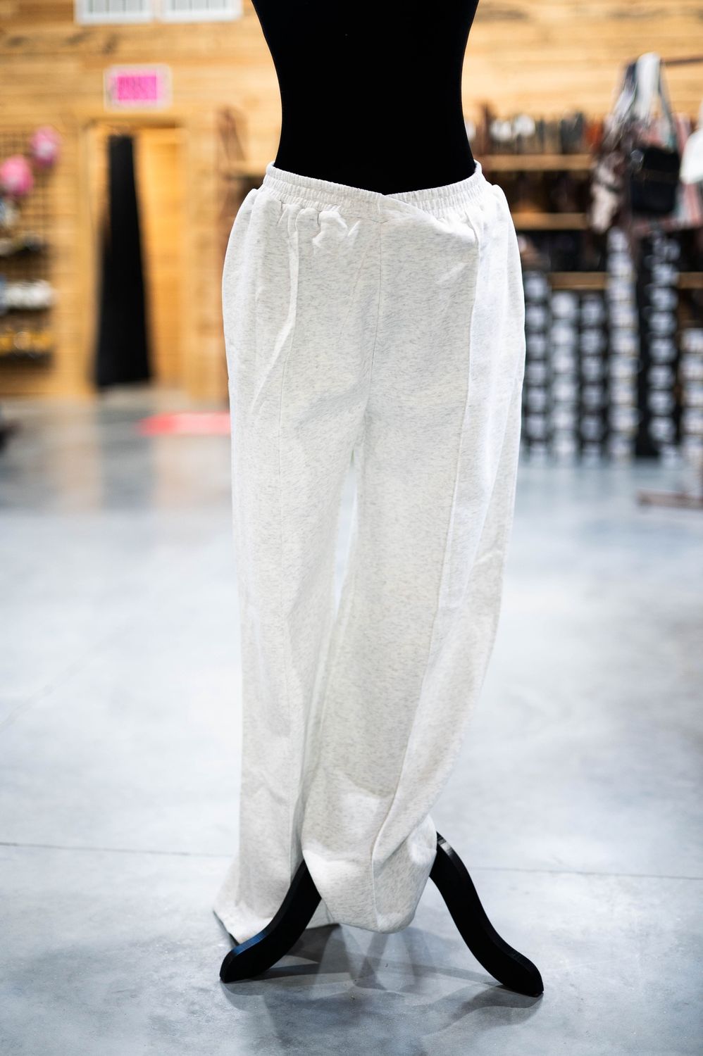 Grey sweatpants women