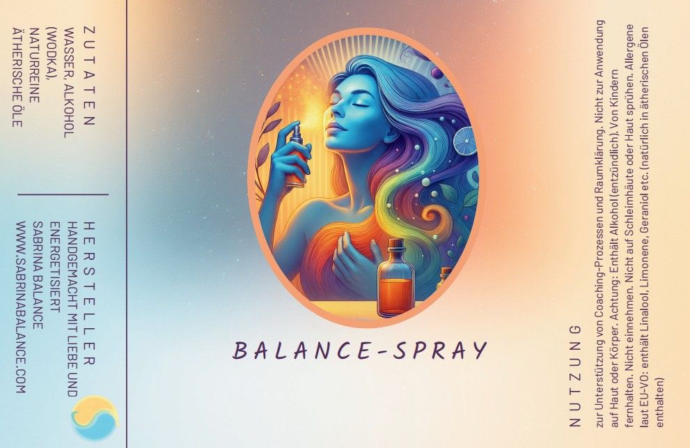 Balance Sprays (5 Optionen) Balance Sprays (5 Optionen)