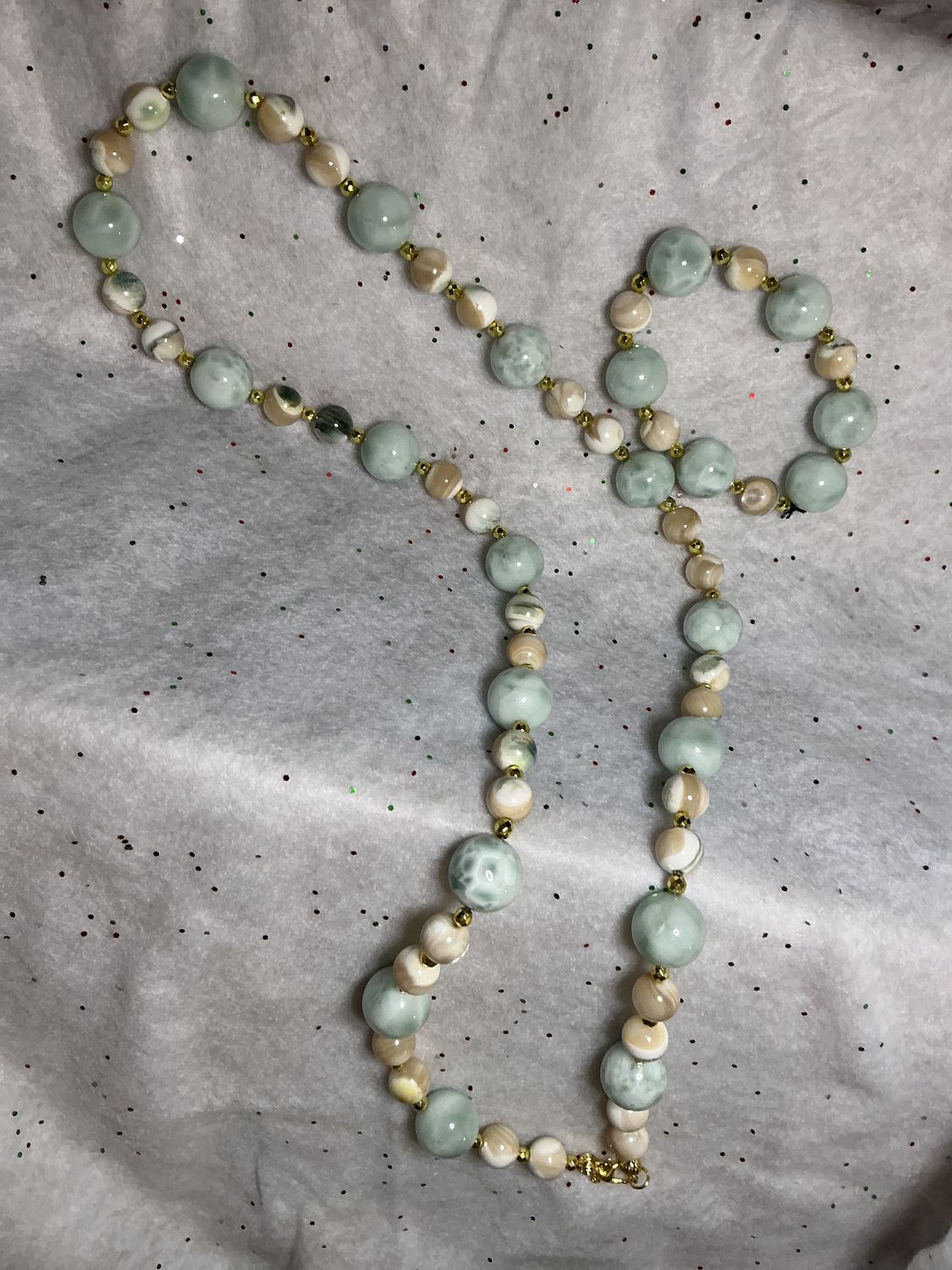 One of a kind necklace set