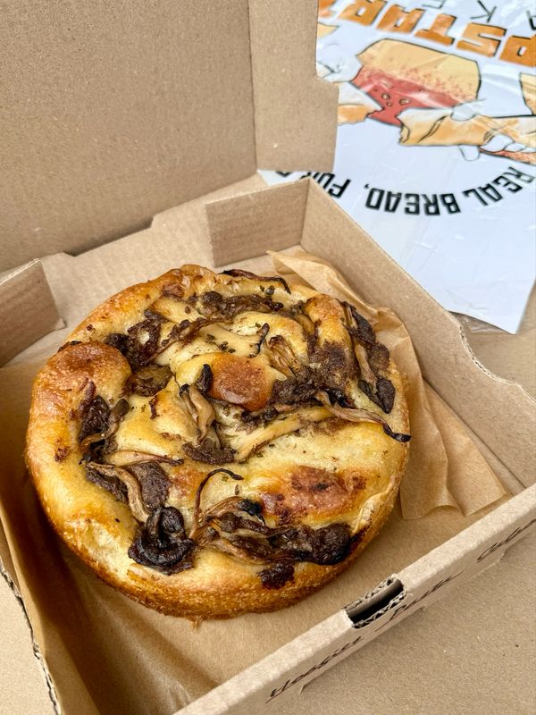 Focaccia, Mushroom