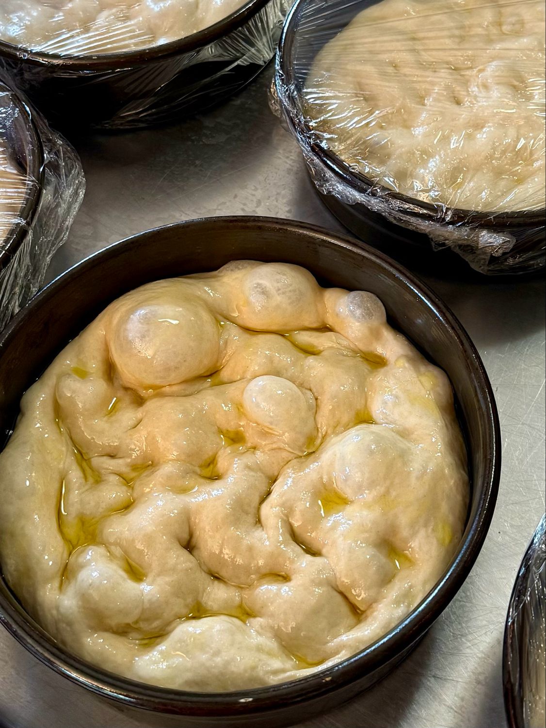 Focaccia, Plain with Sea Salt