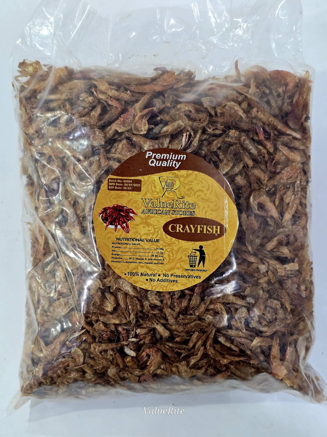 Crayfish (Unblended)