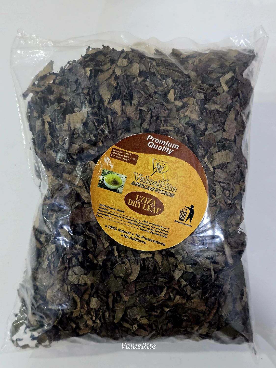 Uziza Leaf, Type: Dried