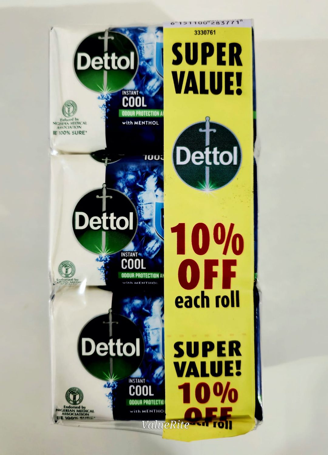 Dettol Cool Menthol Bar Soap