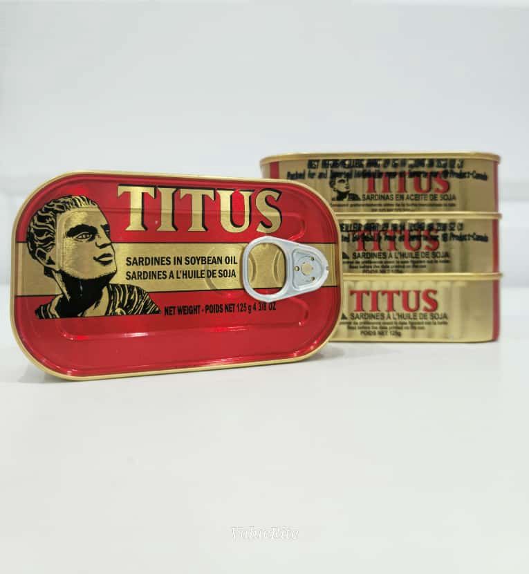 Titus Sardine (Vegetable Oil)