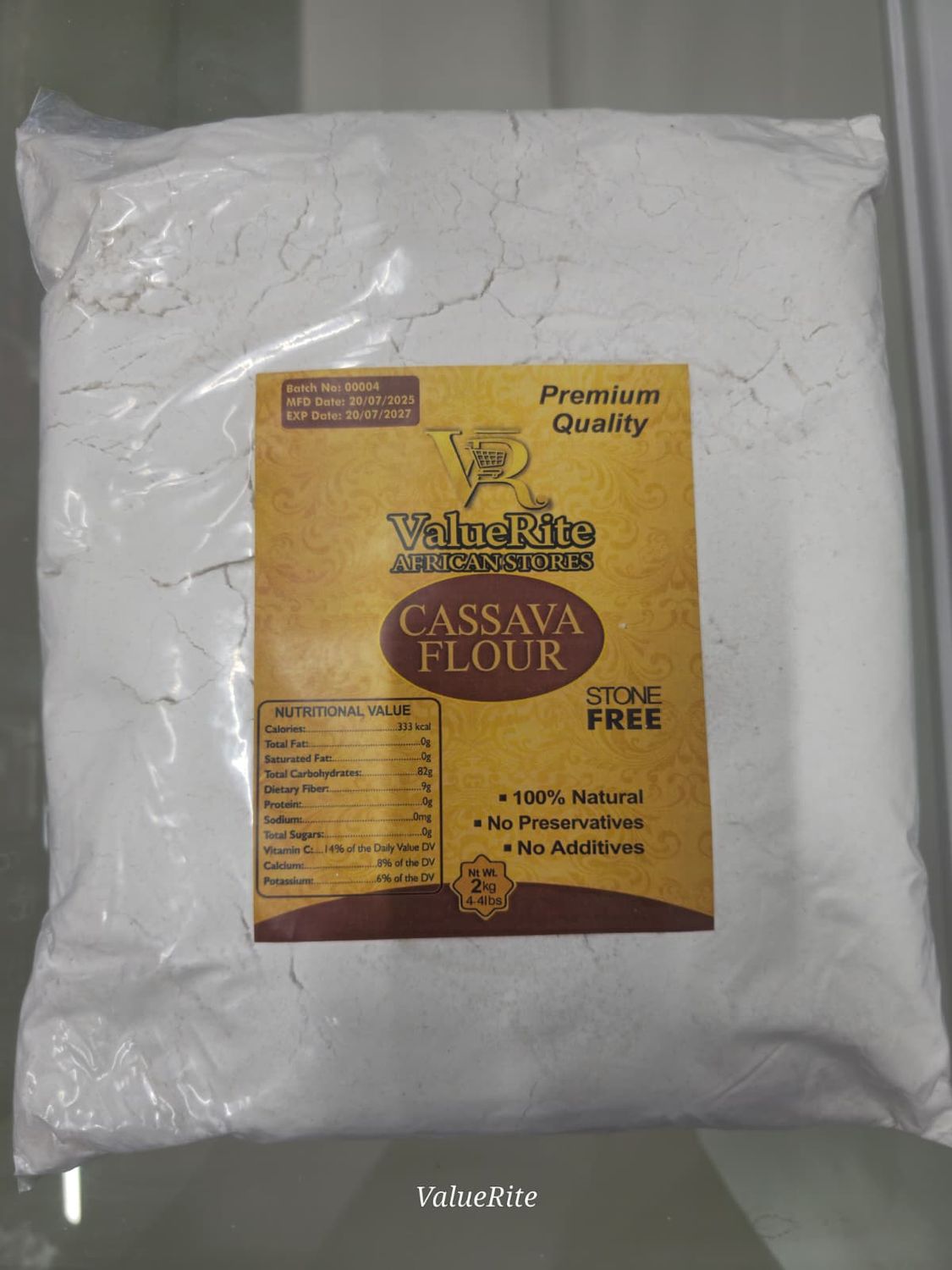Cassava Flour (Lafu), Size: 2kg