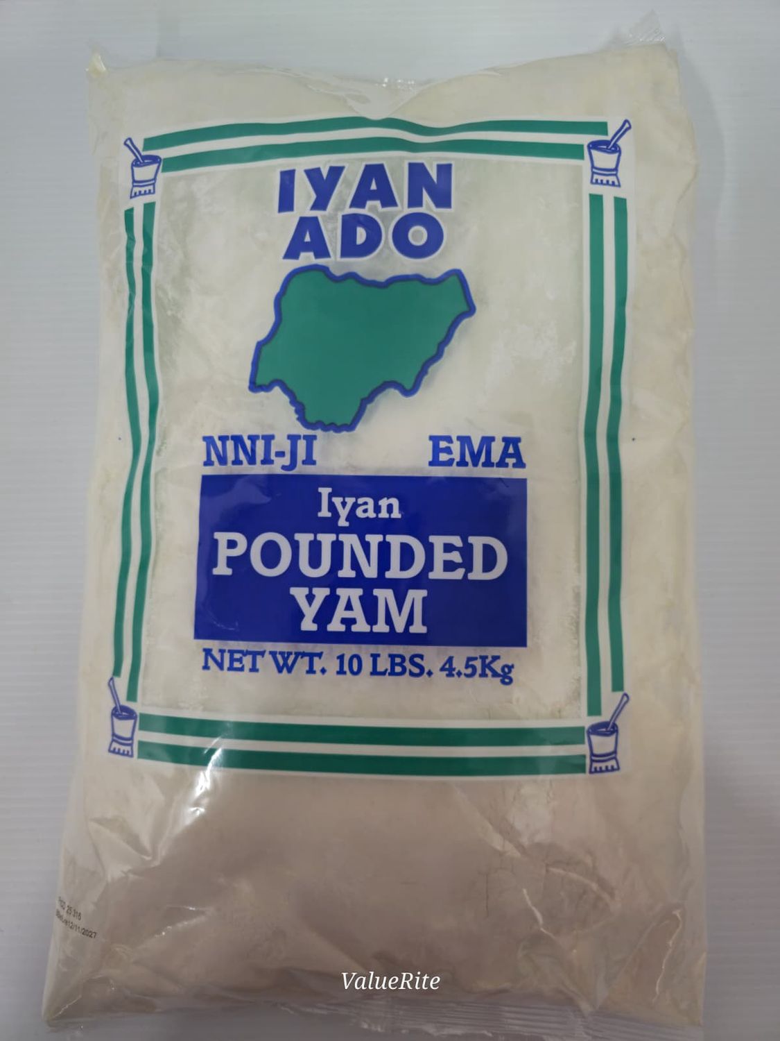 Pounded Yam (Iyan Ado)