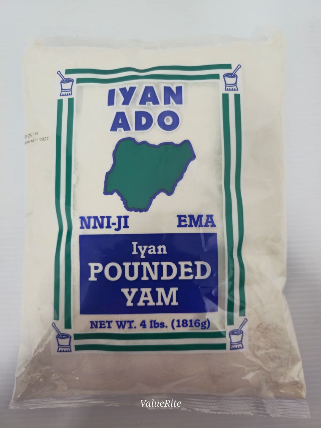 Pounded Yam (Iyan Ado)