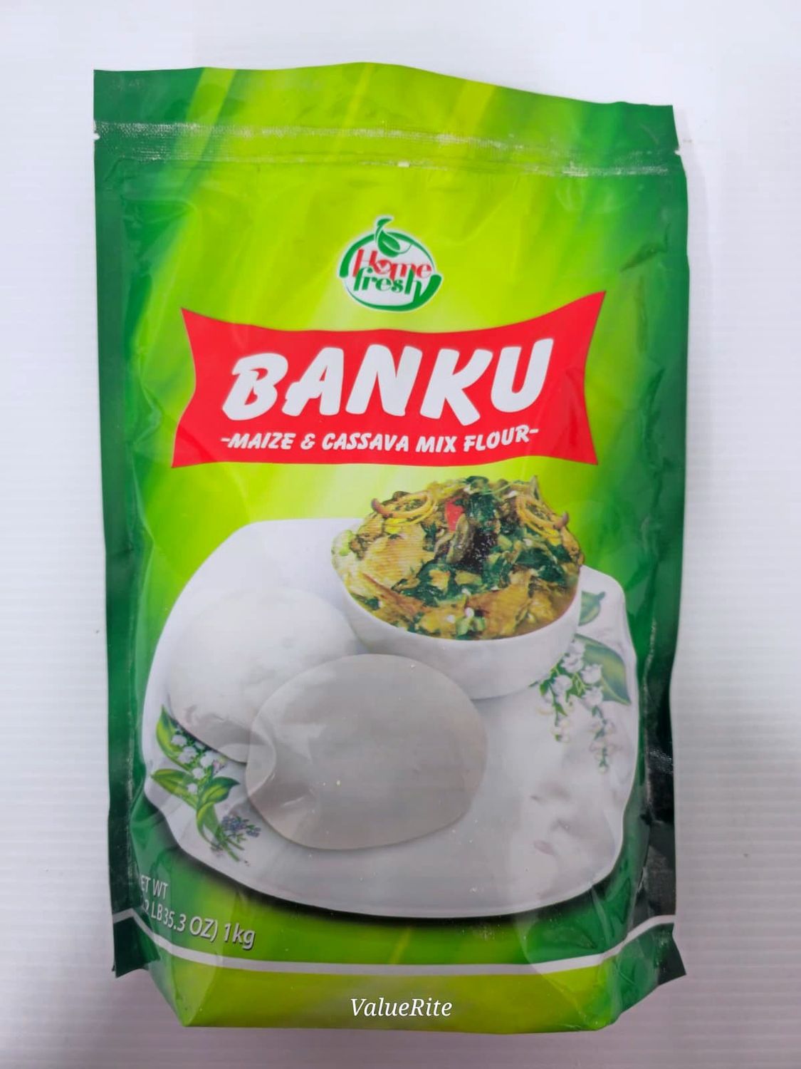 Home Fresh Banku Flour Mix (Maize and Cassava)