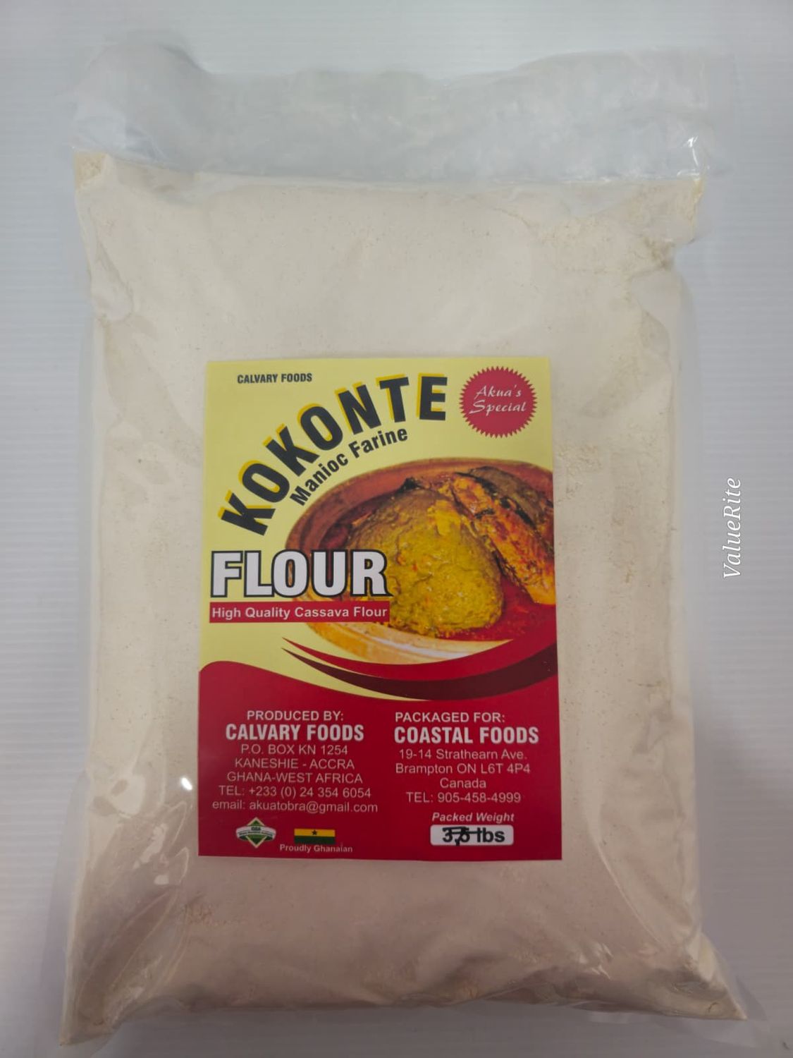Kokonte Manoic Flour (Cassava Flour)