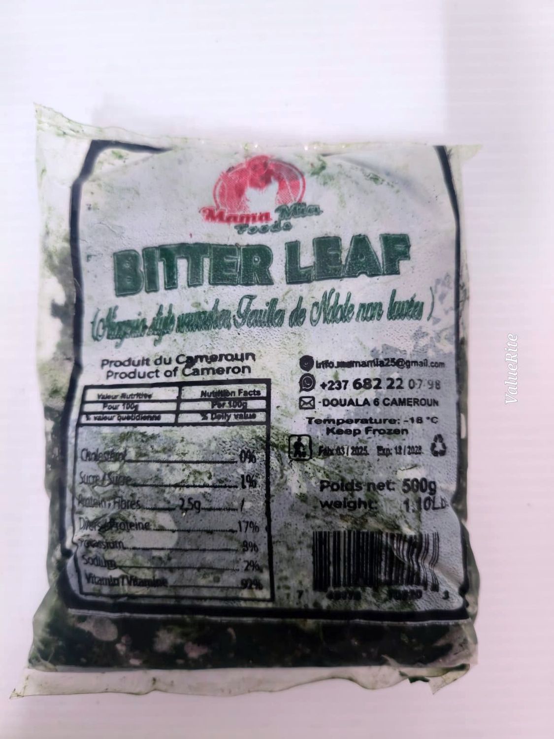 Bitter Leaf - Frozen