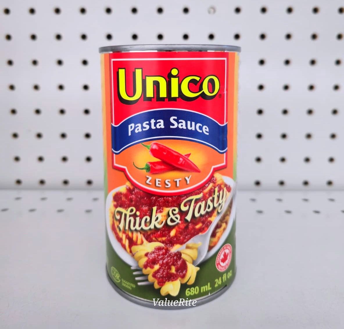 Unico Pasta Sauce Zesty (680ml)