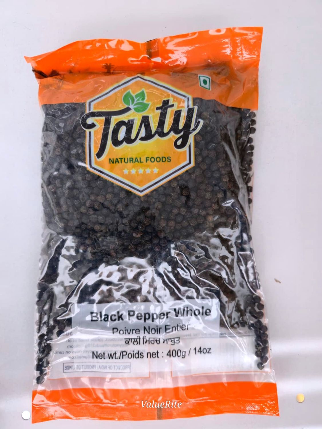 Black Pepper Whole - 400g