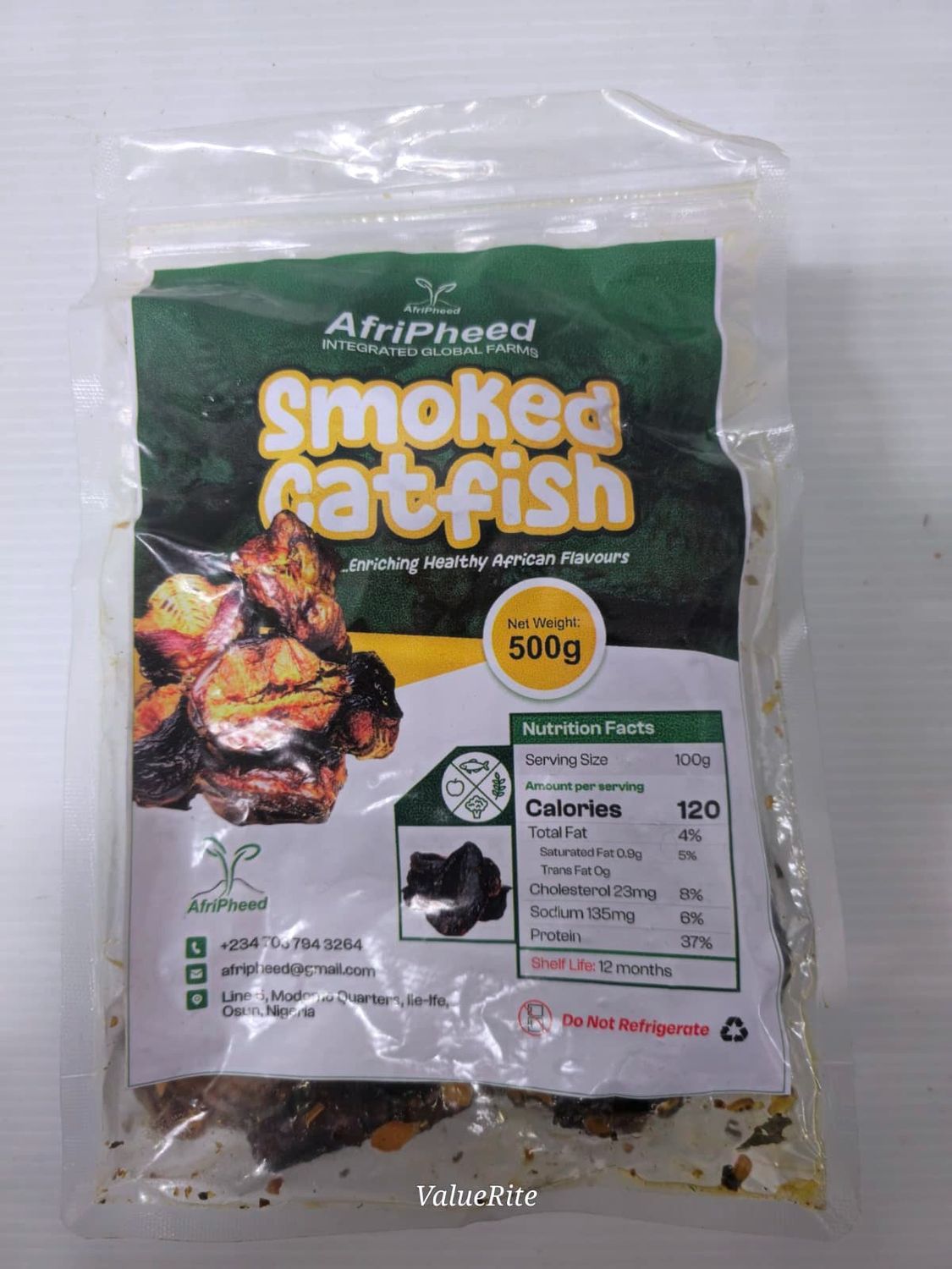 Cat Fish 500g - Smoked
