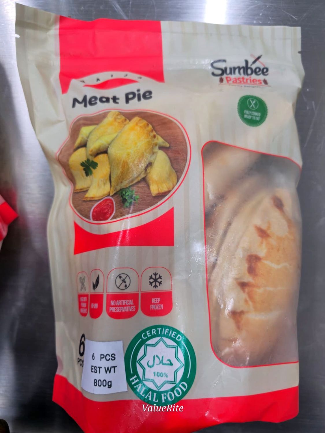 Meatpie Large - Frozen 6pcs per pack Meatpie Large - Frozen 6pcs per pack